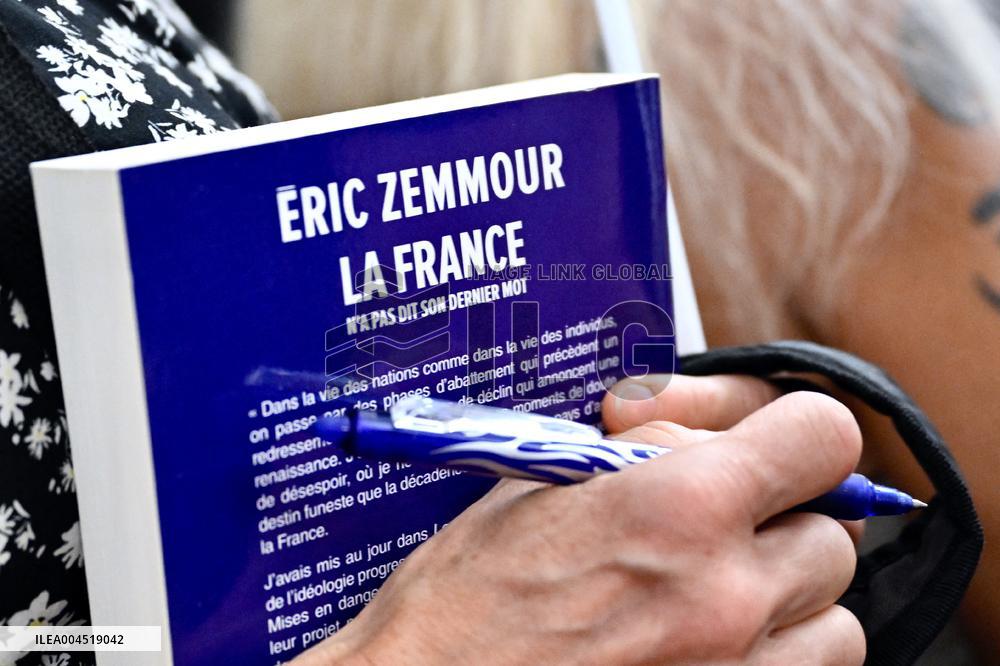 Public Meeting Eric Zemmour - Strasbourg