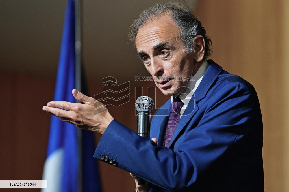 Public Meeting Eric Zemmour - Strasbourg