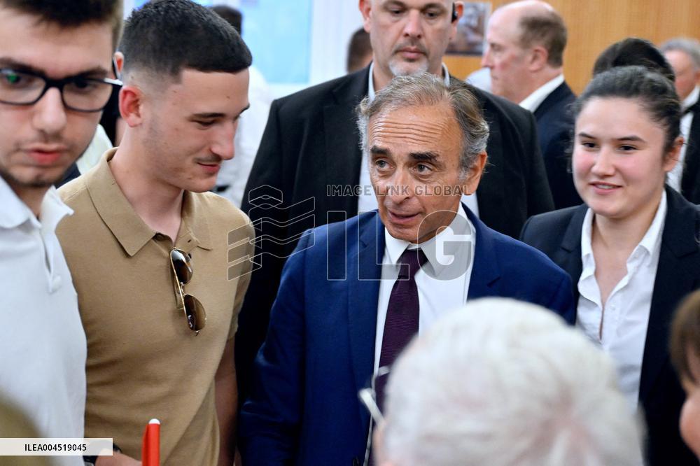 Public Meeting Eric Zemmour - Strasbourg