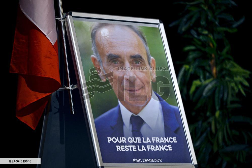 Public Meeting Eric Zemmour - Strasbourg
