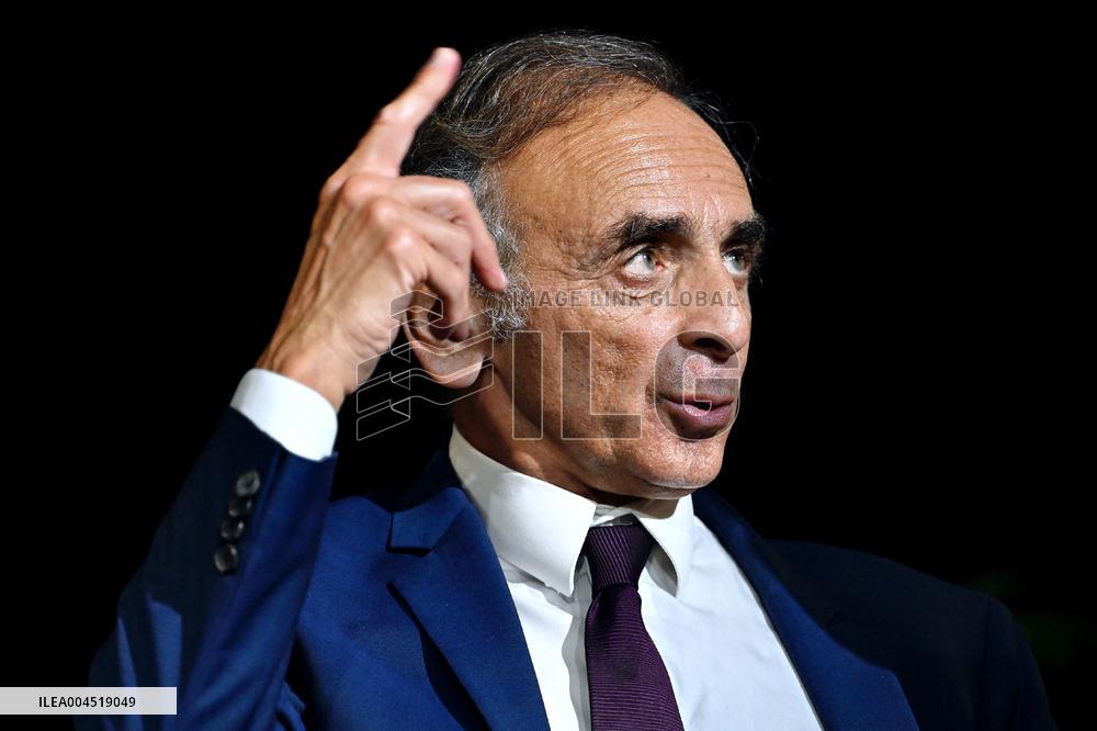Public Meeting Eric Zemmour - Strasbourg