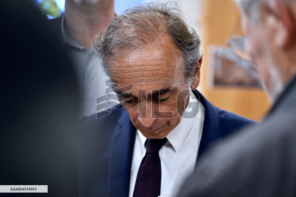 Public Meeting Eric Zemmour - Strasbourg