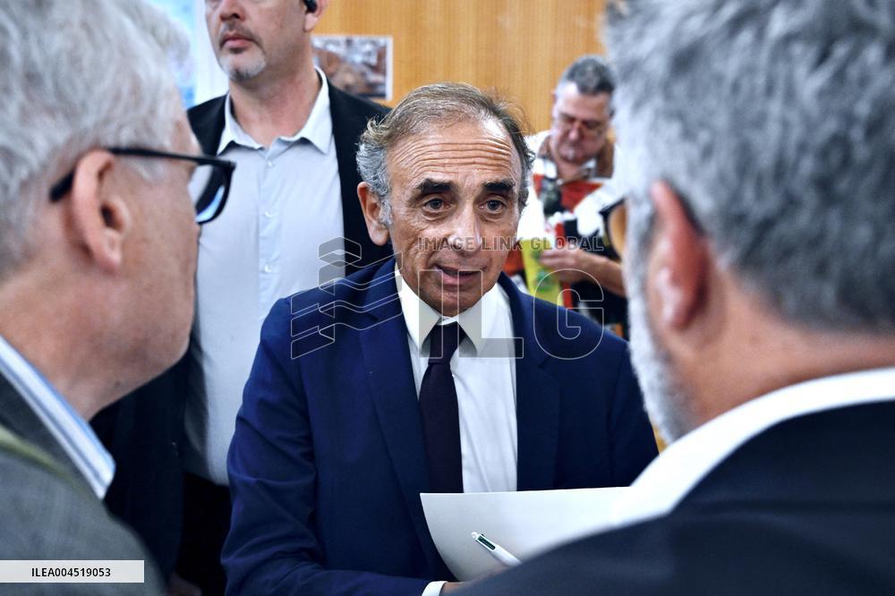 Public Meeting Eric Zemmour - Strasbourg