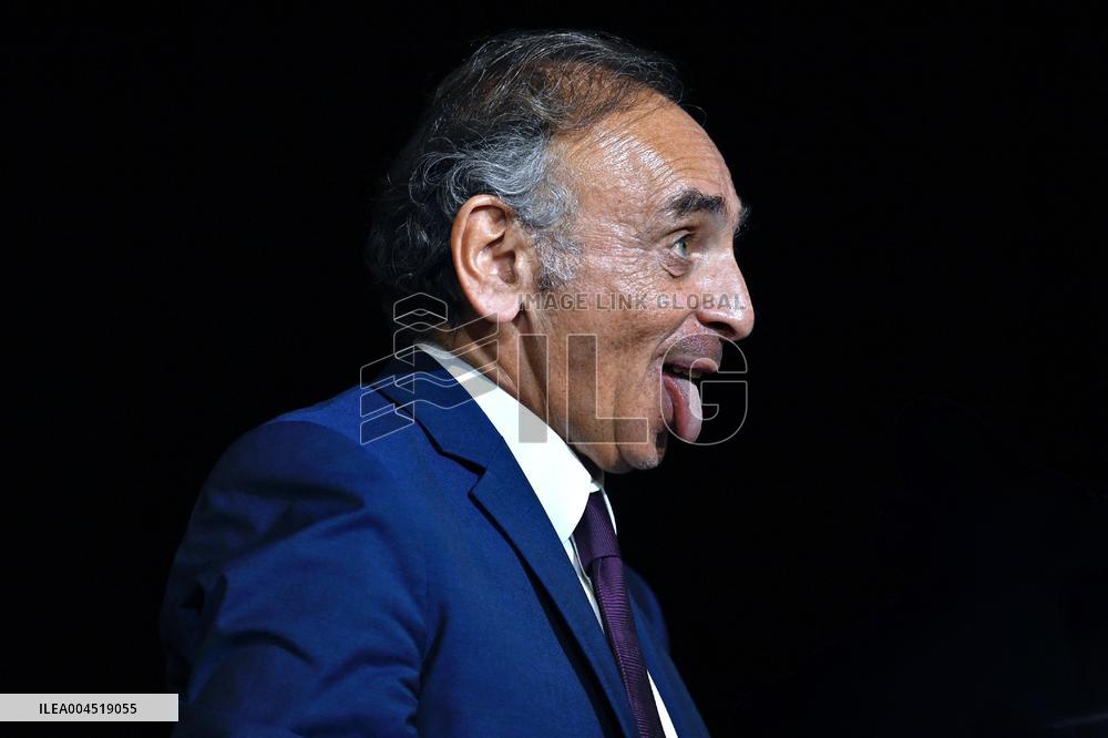Public Meeting Eric Zemmour - Strasbourg