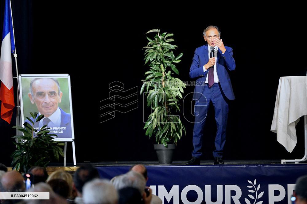 Public Meeting Eric Zemmour - Strasbourg