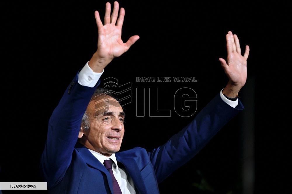 Public Meeting Eric Zemmour - Strasbourg