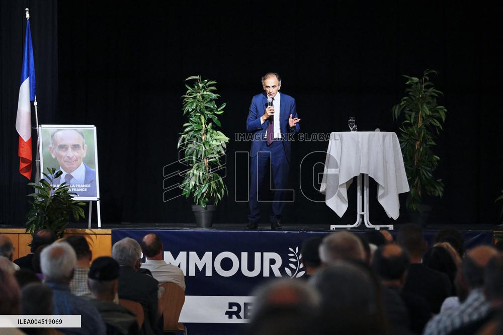 Public Meeting Eric Zemmour - Strasbourg