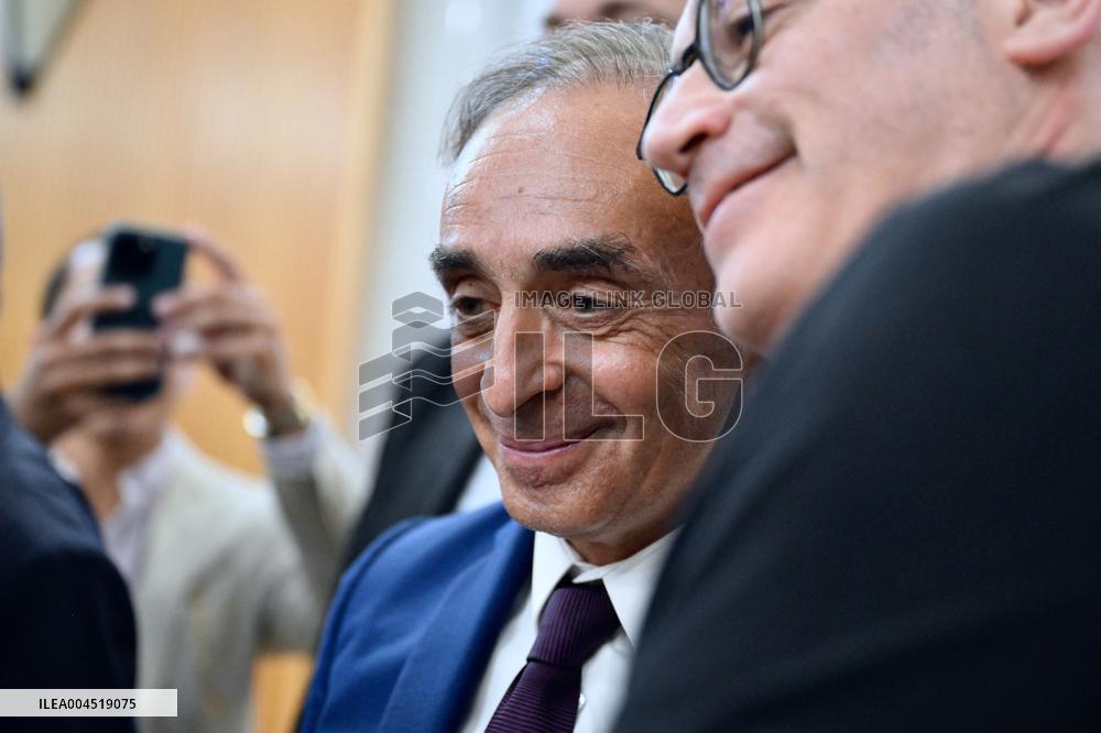 Public Meeting Eric Zemmour - Strasbourg