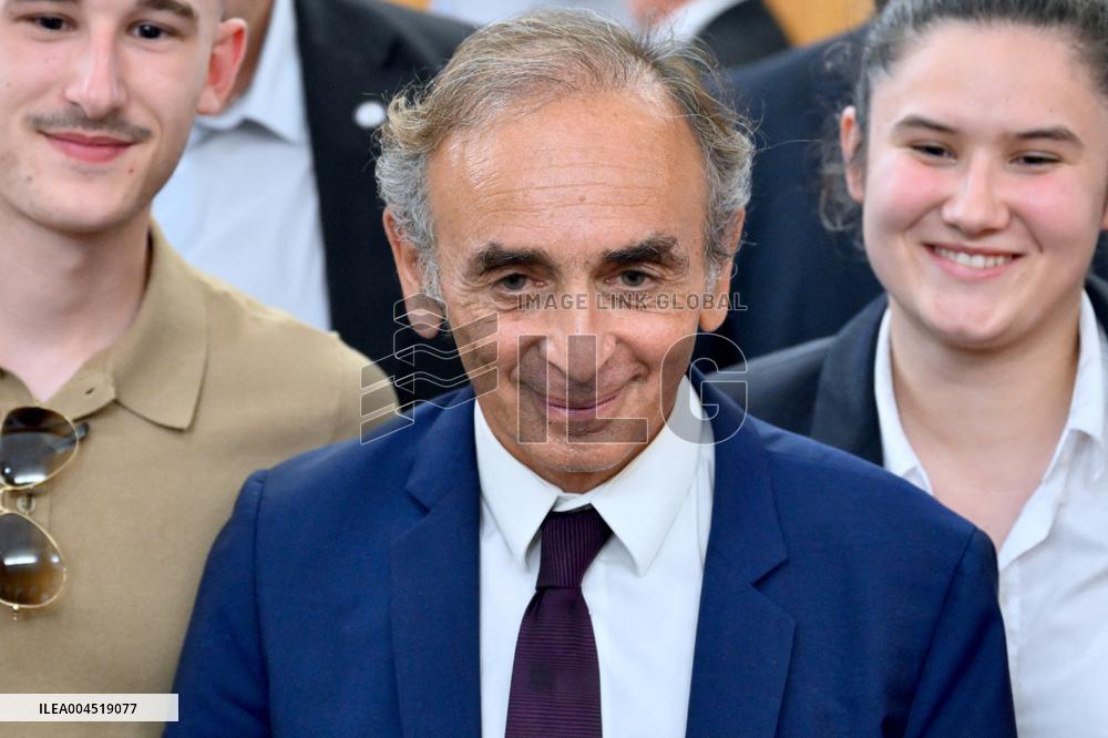 Public Meeting Eric Zemmour - Strasbourg