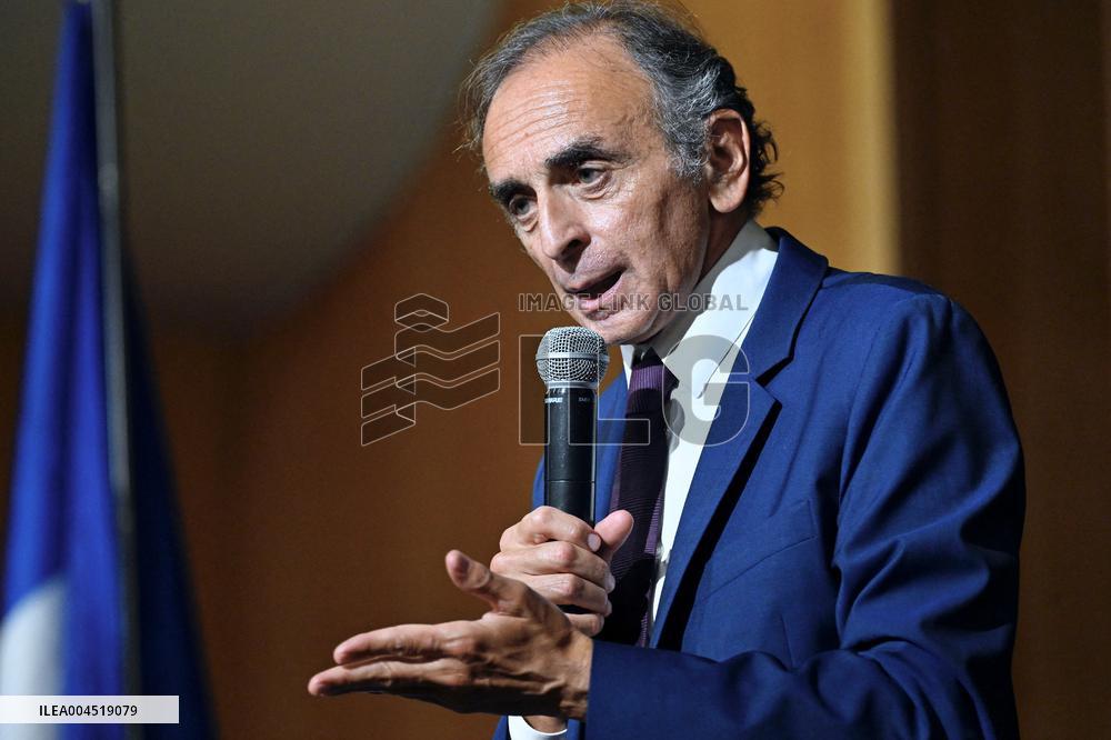 Public Meeting Eric Zemmour - Strasbourg