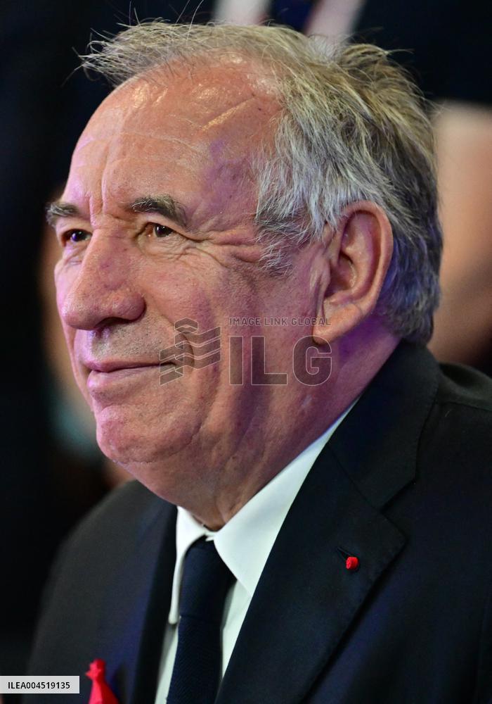 Francois Bayrou During VivaTech - Paris