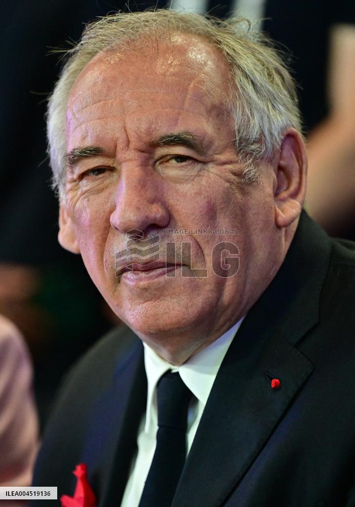 Francois Bayrou During VivaTech - Paris