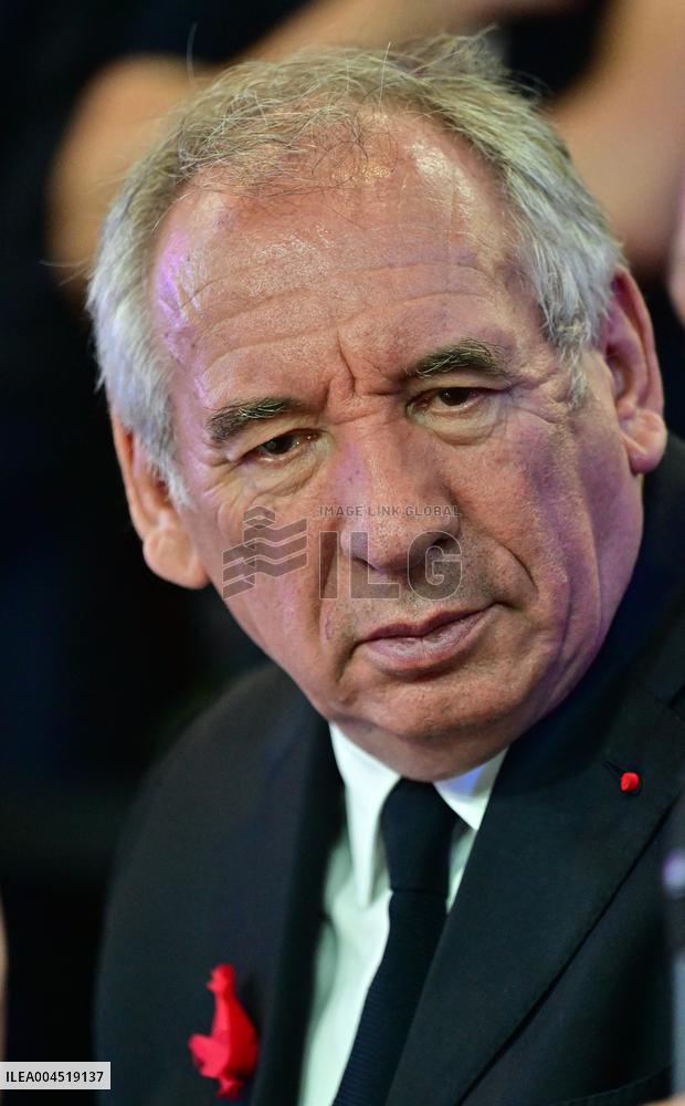 Francois Bayrou During VivaTech - Paris