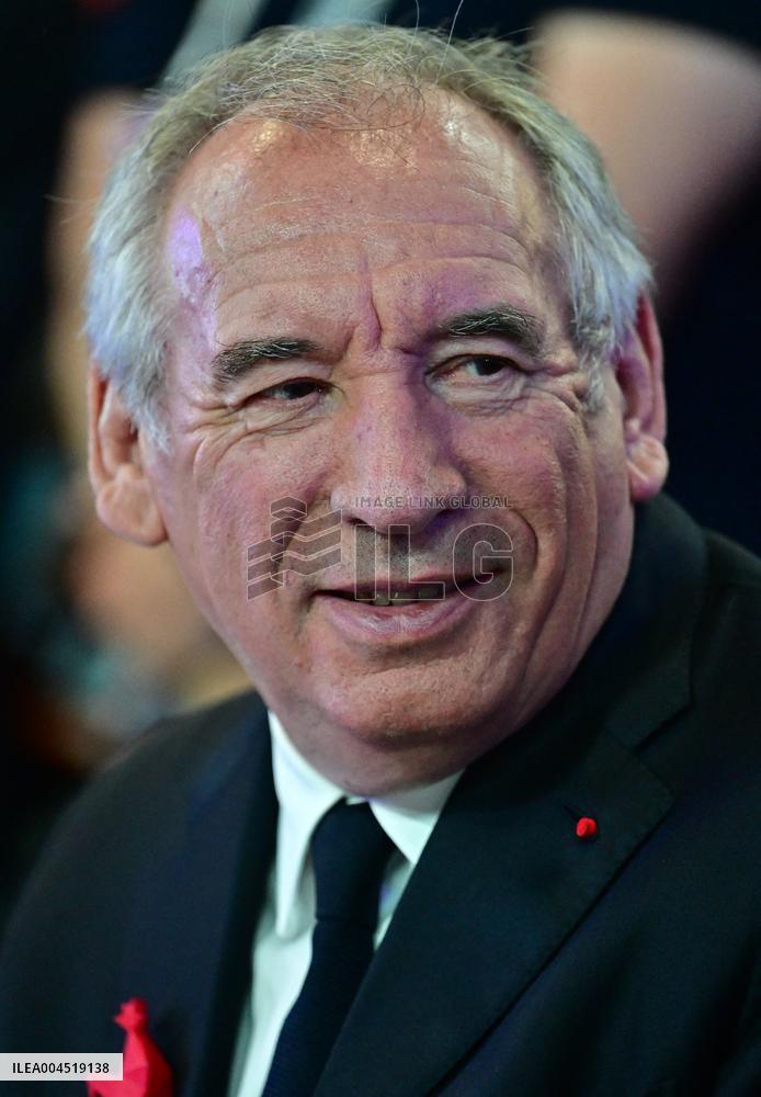 Francois Bayrou During VivaTech - Paris