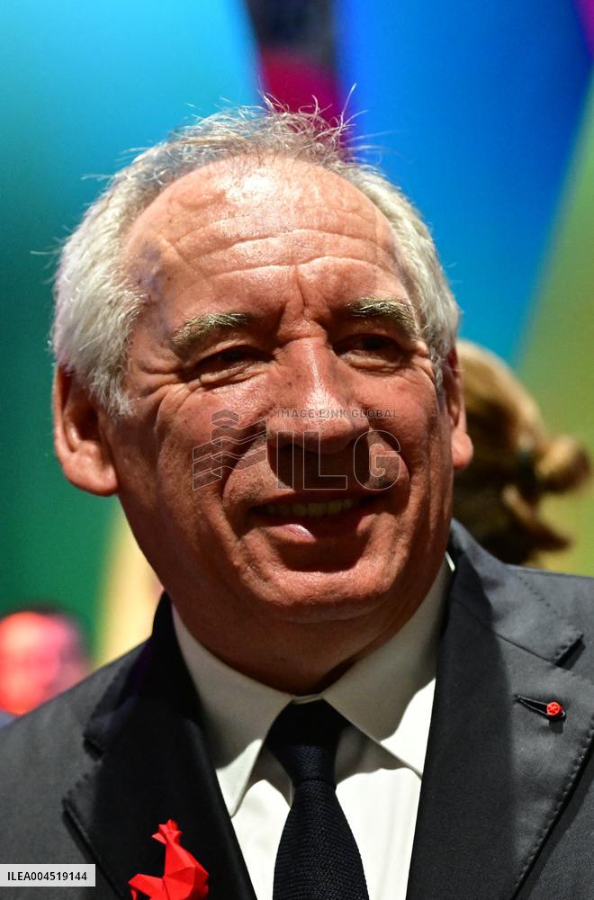 Francois Bayrou During VivaTech - Paris