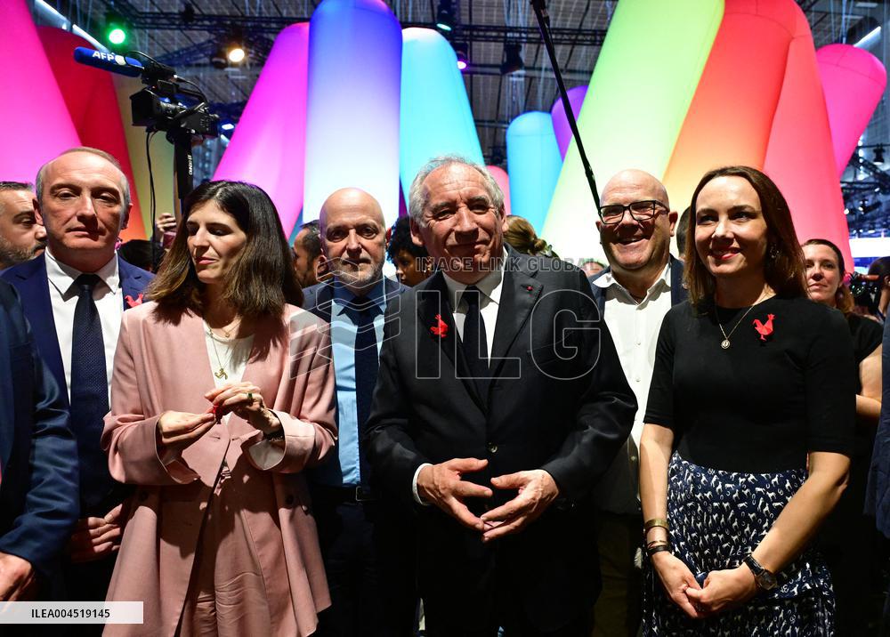 Francois Bayrou During VivaTech - Paris