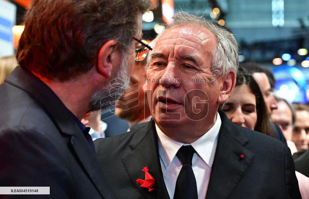 Francois Bayrou During VivaTech - Paris