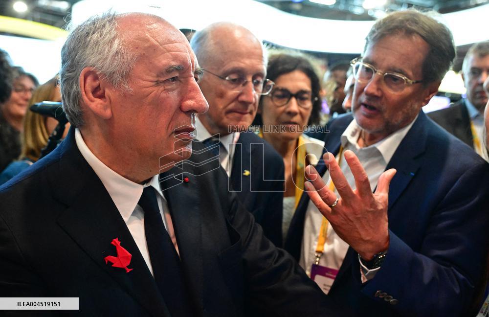 Francois Bayrou During VivaTech - Paris