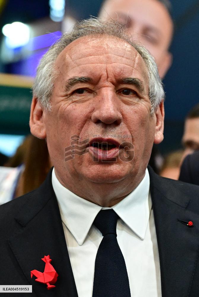 Francois Bayrou During VivaTech - Paris