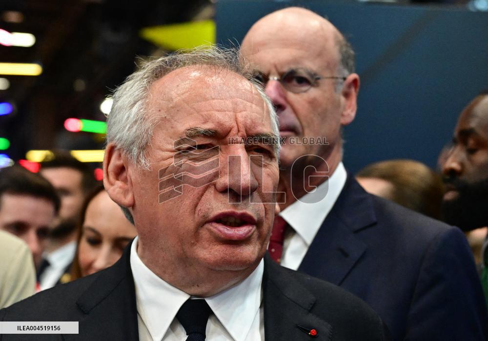 Francois Bayrou During VivaTech - Paris