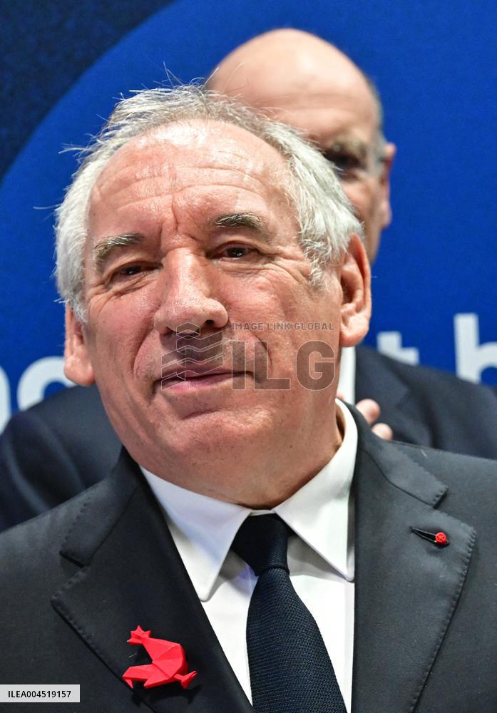 Francois Bayrou During VivaTech - Paris