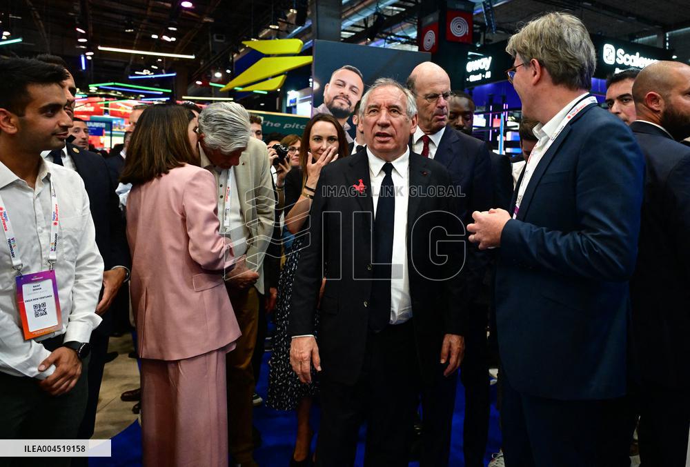 Francois Bayrou During VivaTech - Paris