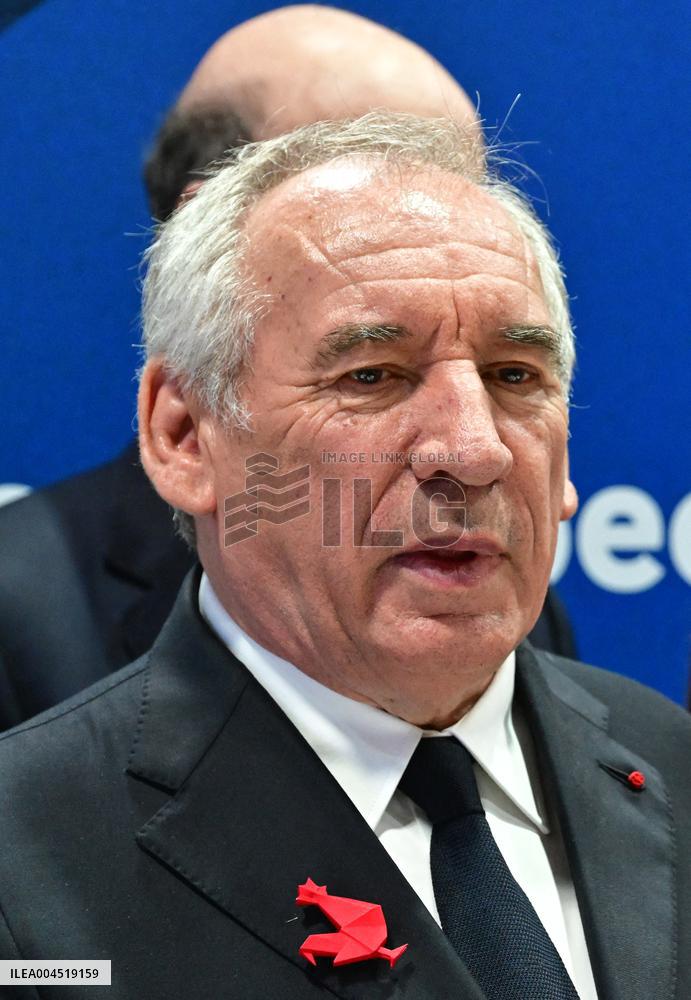 Francois Bayrou During VivaTech - Paris