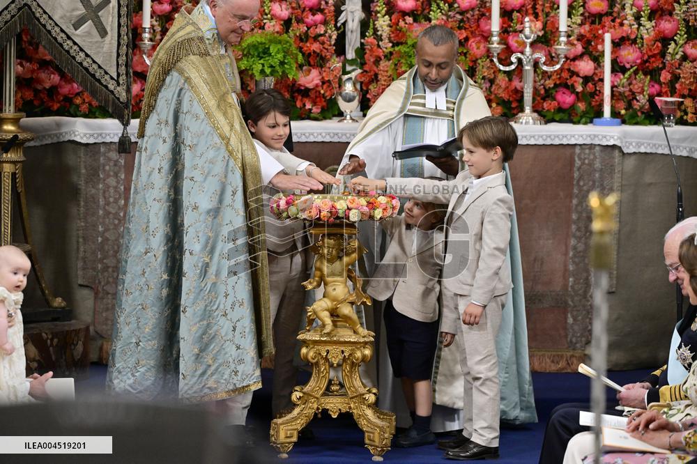 PRINCESS INES'S BAPTISM