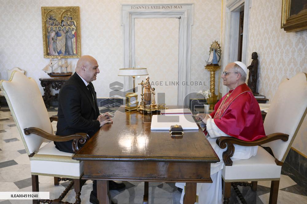 Pope Leo XIV Meets President Of Lebanon Joseph Aoun - Vatican