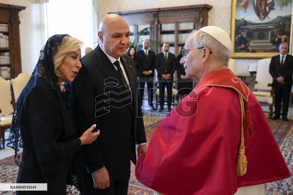 Pope Leo XIV Meets President Of Lebanon Joseph Aoun - Vatican