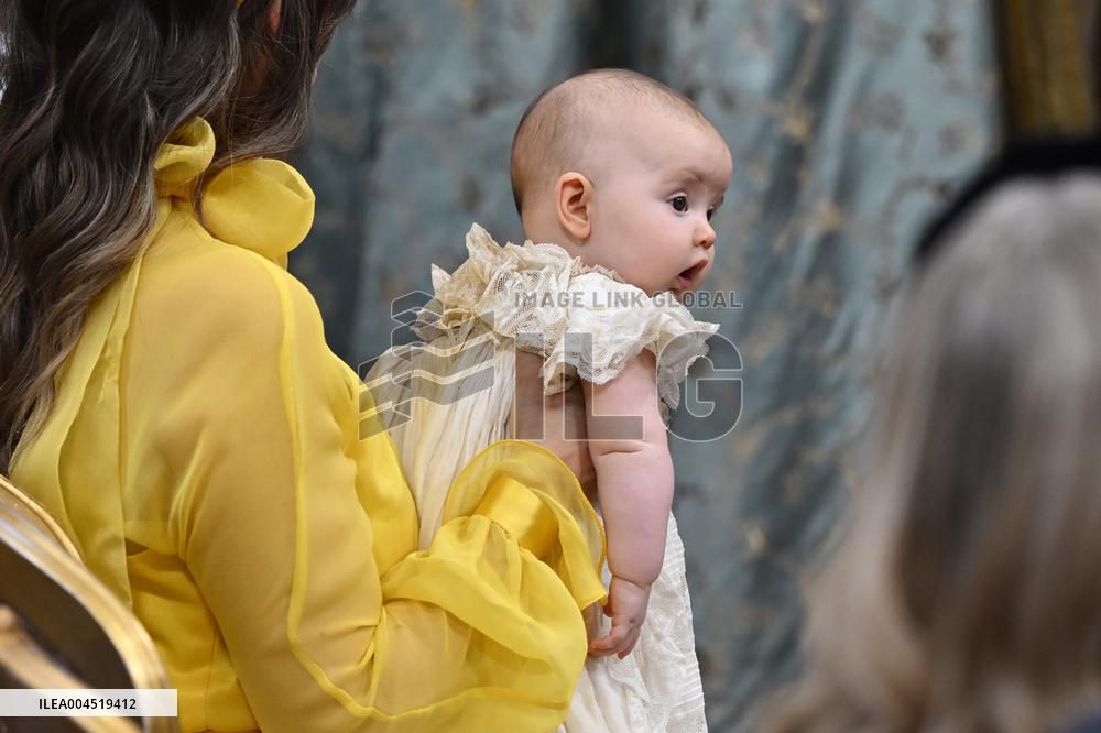 PRINCESS INES BAPTISM