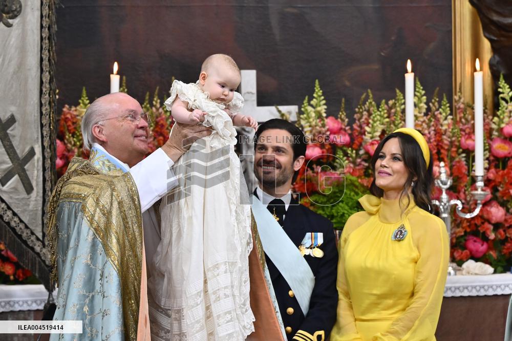 PRINCESS INES'S BAPTISM