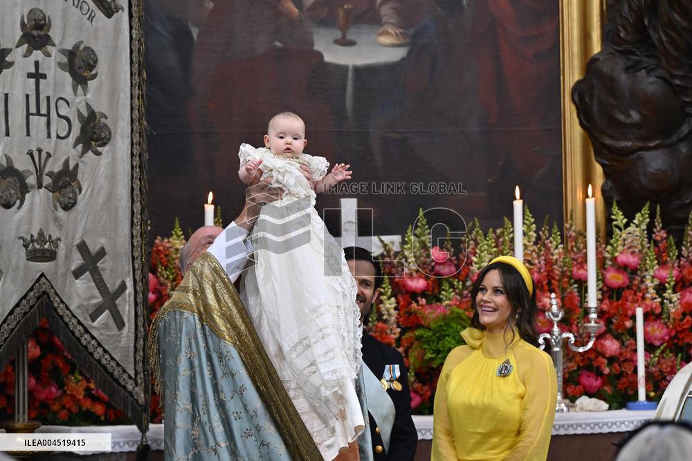 PRINCESS INES'S BAPTISM