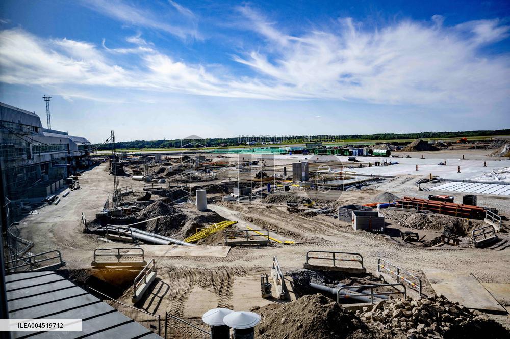 Stockholm Arlanda Airport Under Construction - Sweden