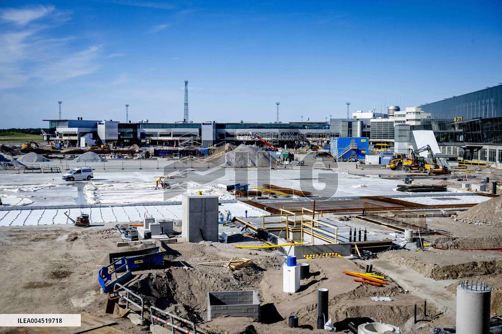 Stockholm Arlanda Airport Under Construction - Sweden