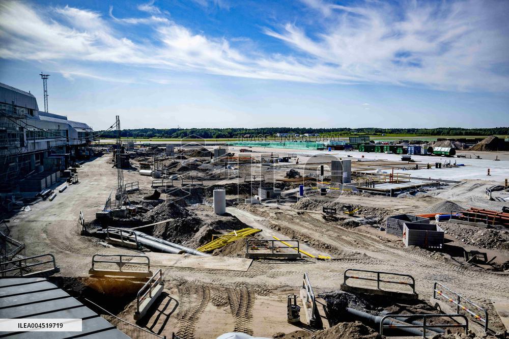 Stockholm Arlanda Airport Under Construction - Sweden