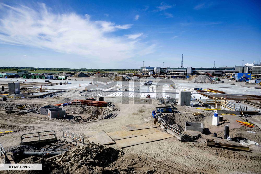 Stockholm Arlanda Airport Under Construction - Sweden