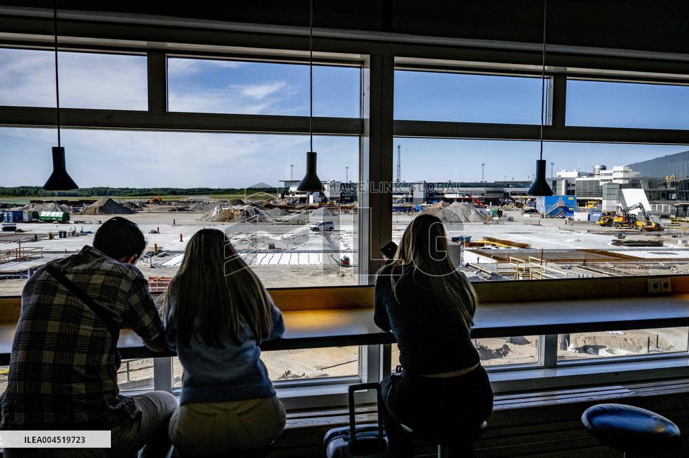 Stockholm Arlanda Airport Under Construction - Sweden