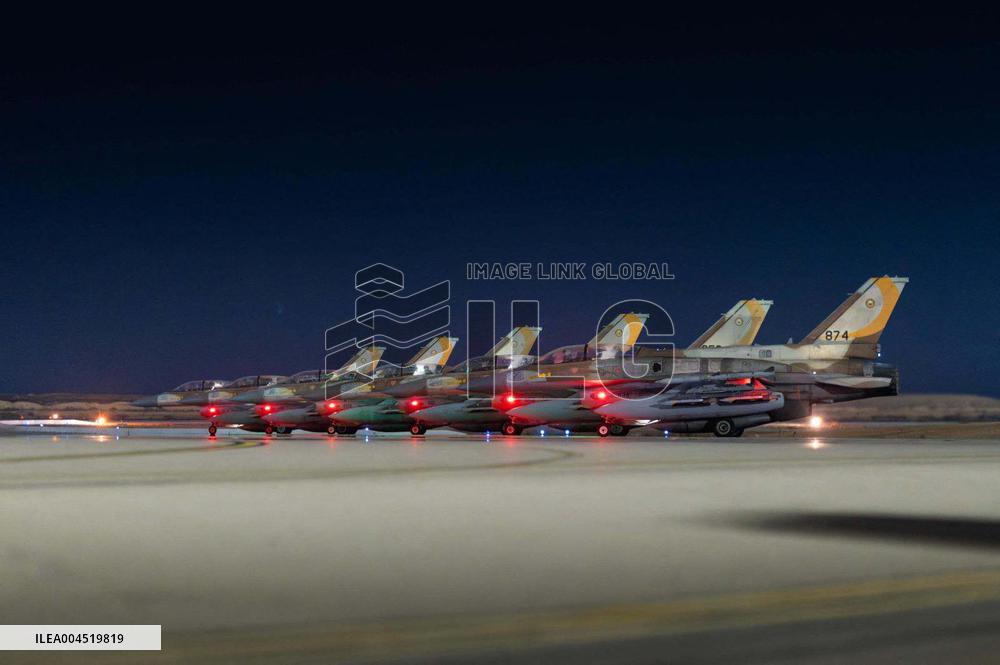 Israeli Military Aircraft Preparing For Airstrike Operations - Israel