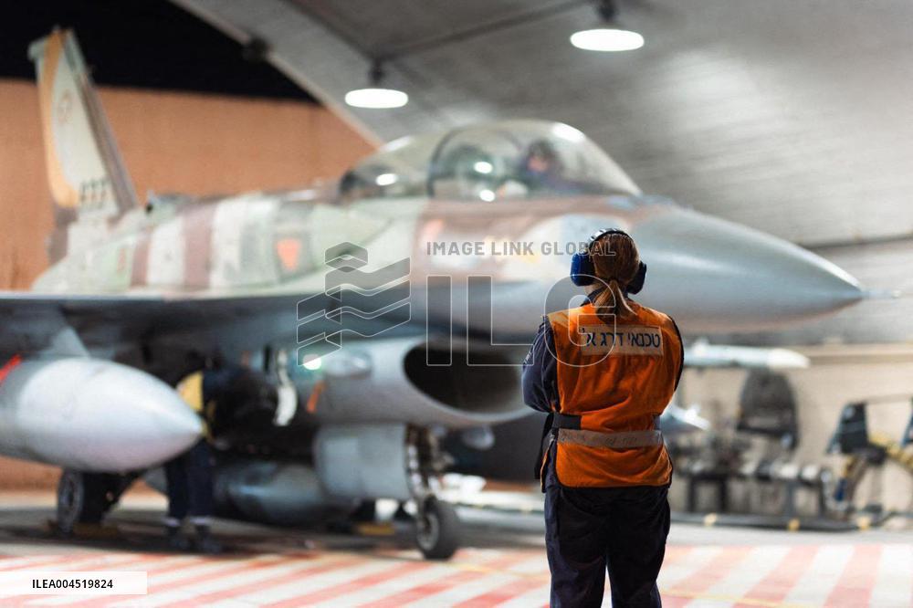 Israeli Military Aircraft Preparing For Airstrike Operations - Israel