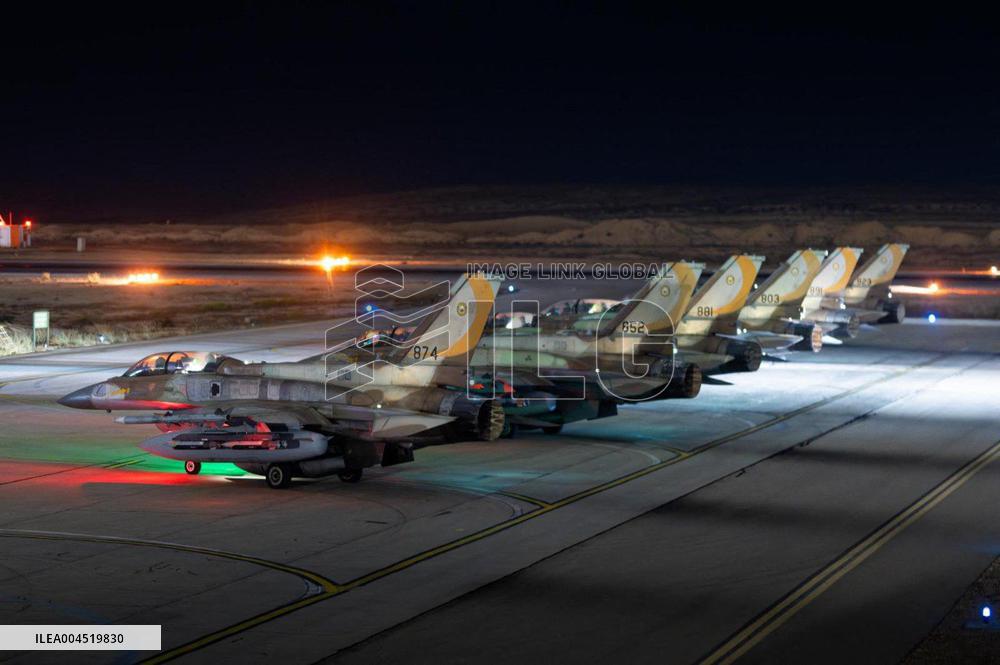 Israeli Military Aircraft Preparing For Airstrike Operations - Israel