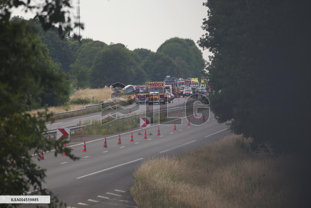 Fatal Road Accident On A81 Highway - France