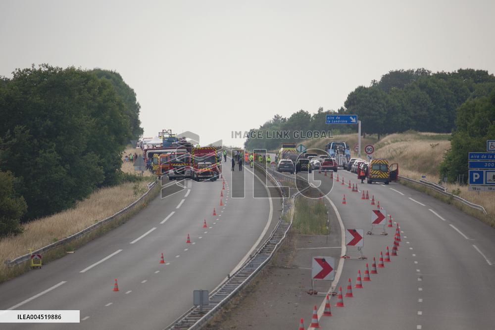 Fatal Road Accident On A81 Highway - France