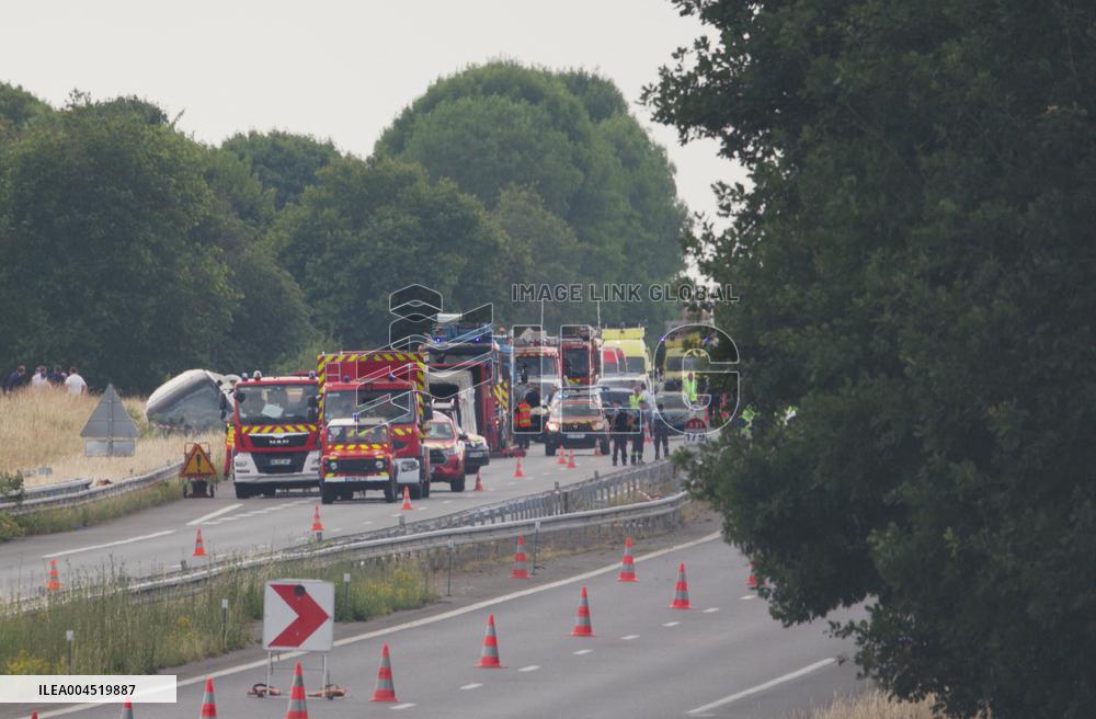 Fatal Road Accident On A81 Highway - France
