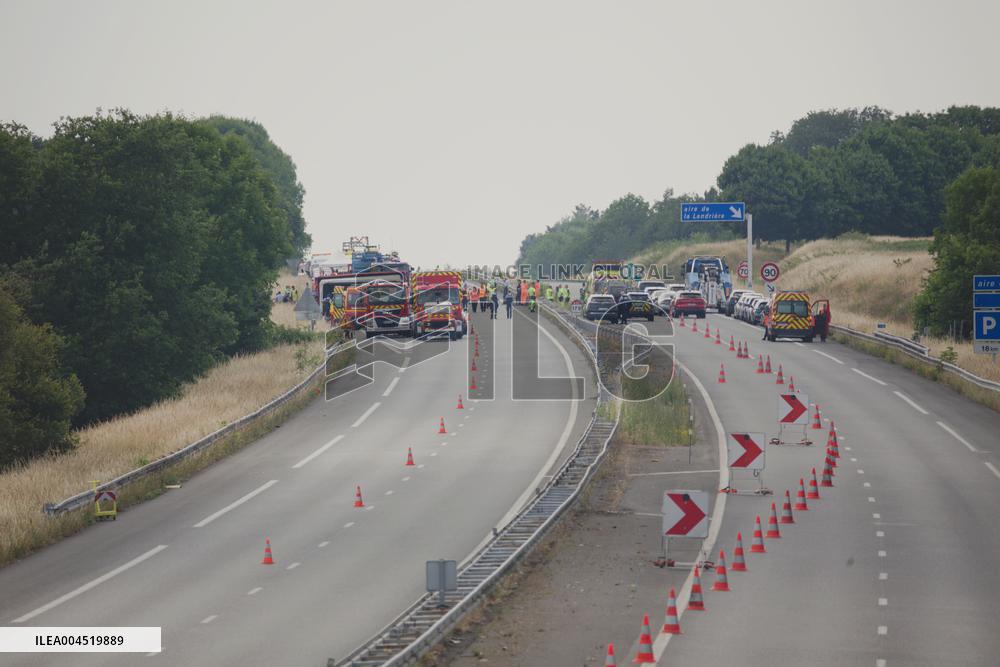 Fatal Road Accident On A81 Highway - France