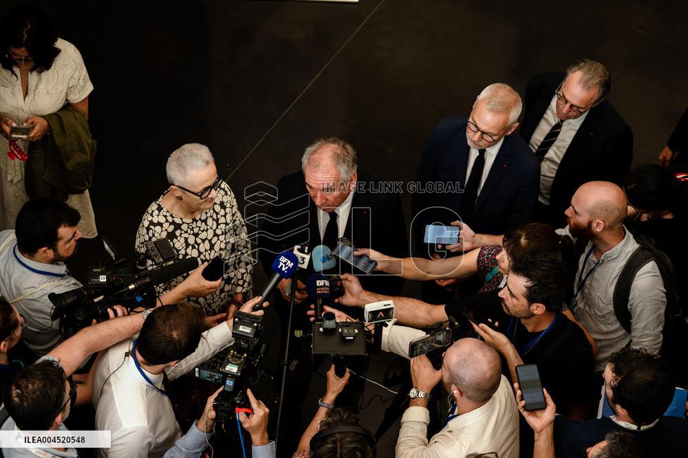 Bayrou at 27th Assises des Petites Villes de France - Saint-Remy de Provence