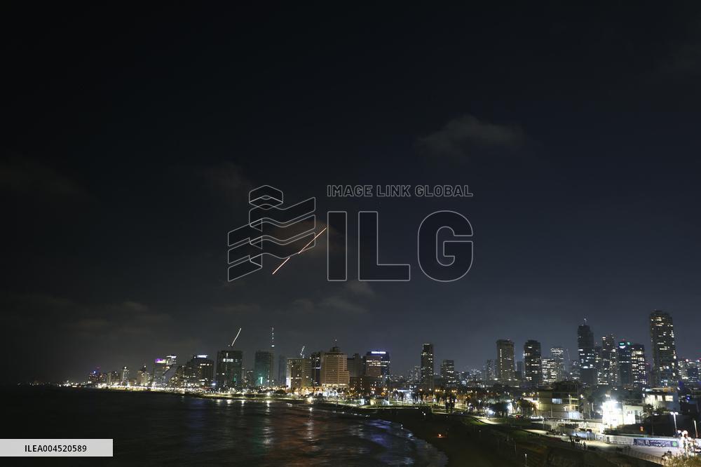 Iranian Missiles Strike Israel