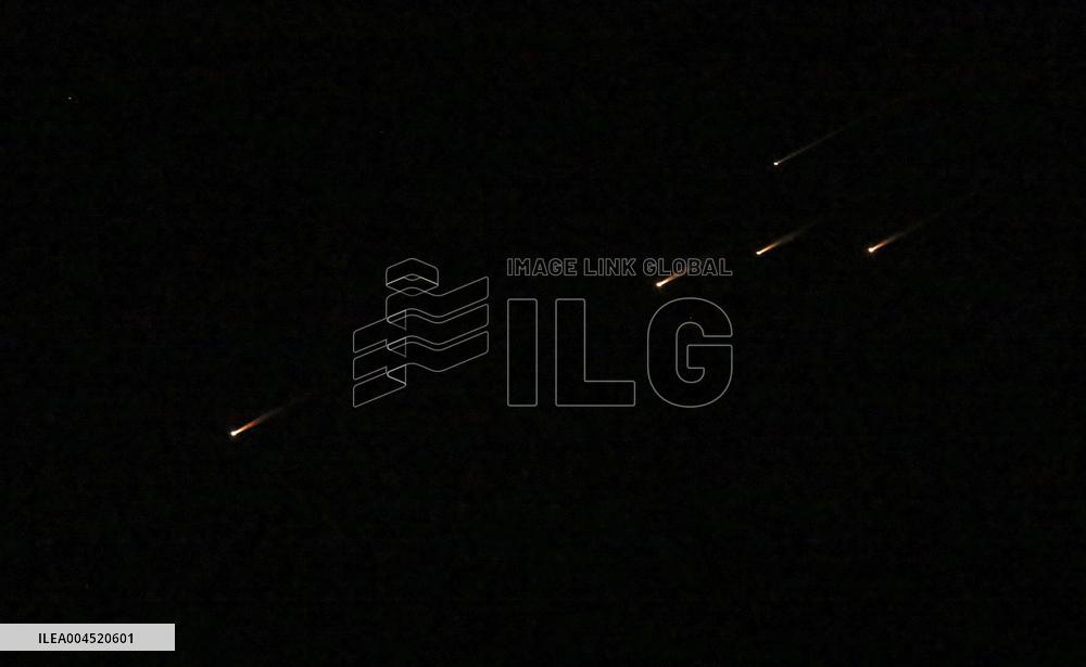 Iranian Missiles Strike Israel