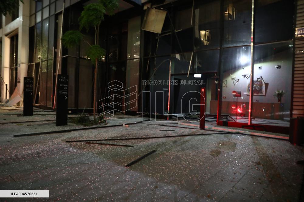 Iranian Missiles Strike Israel