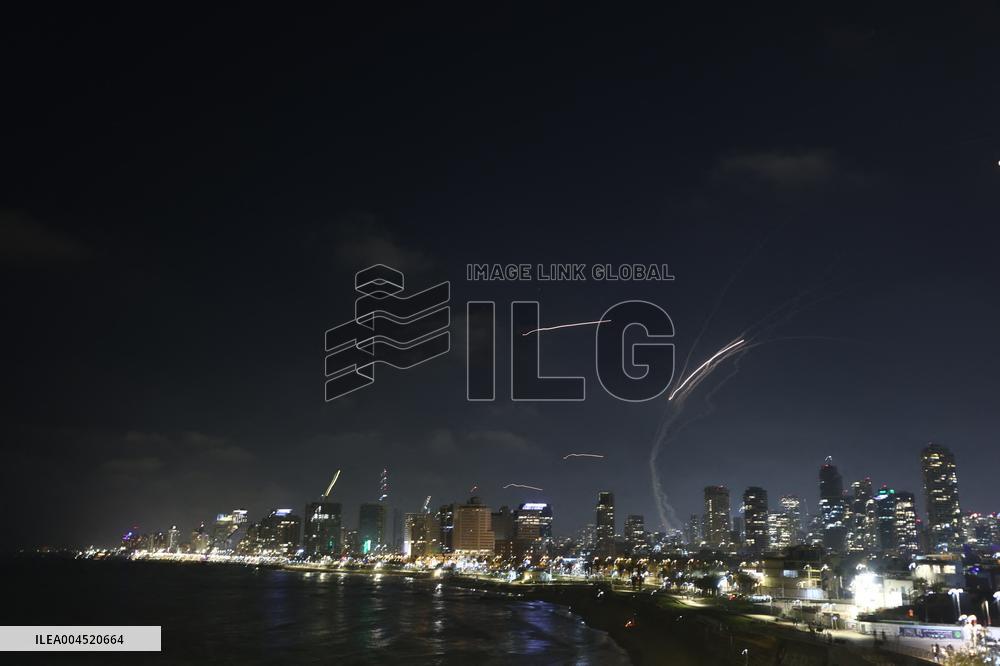 Iranian Missiles Strike Israel